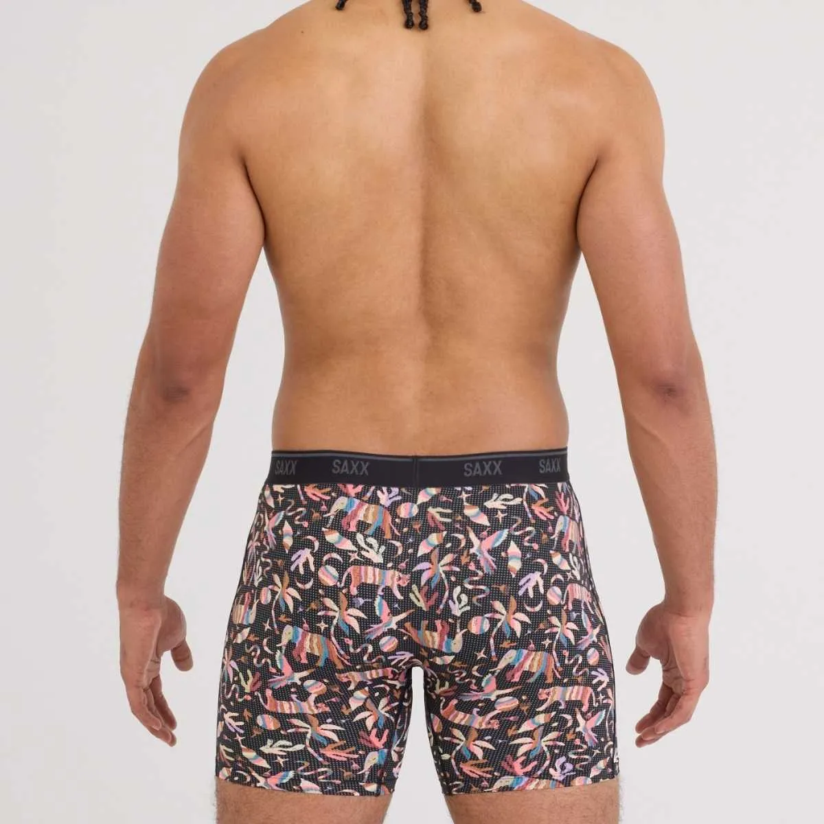 SAXX Boxershort Quest Quick-Dry Mesh Adobe Zoo