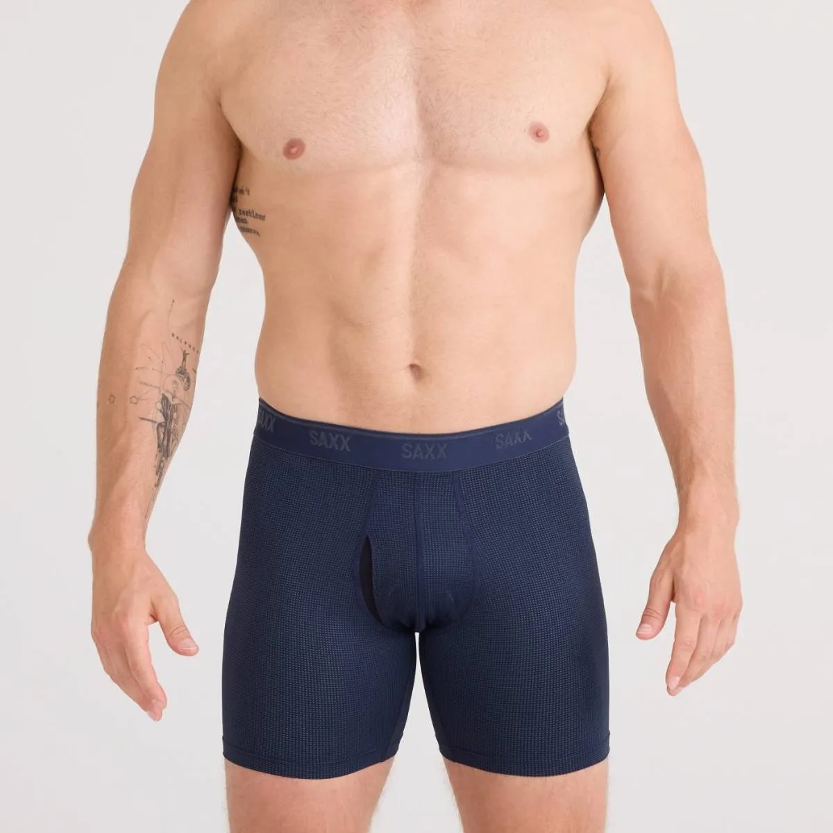 SAXX Boxershort Quest Quick-Dry Mesh Maritime