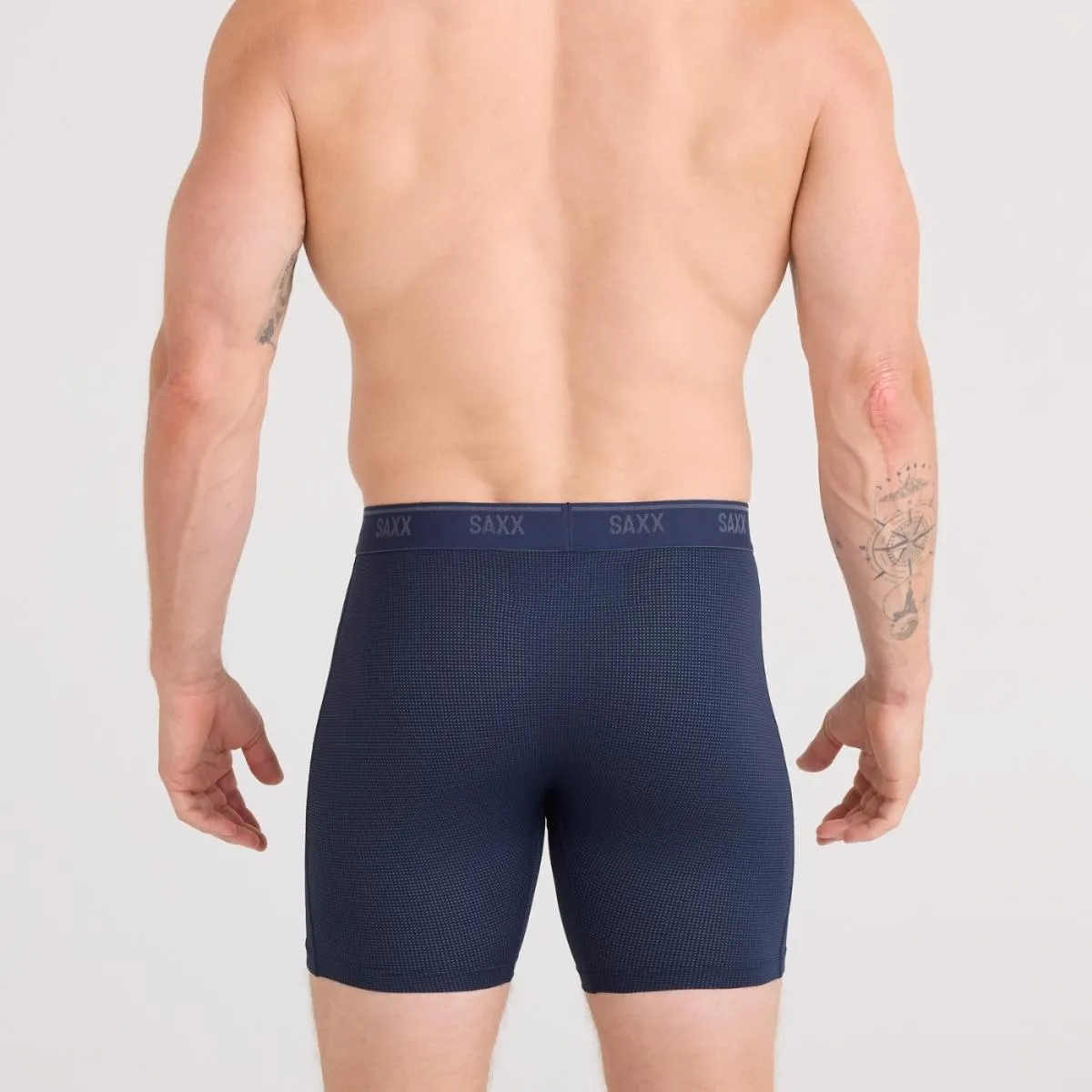 SAXX Boxershort Quest Quick-Dry Mesh Maritime