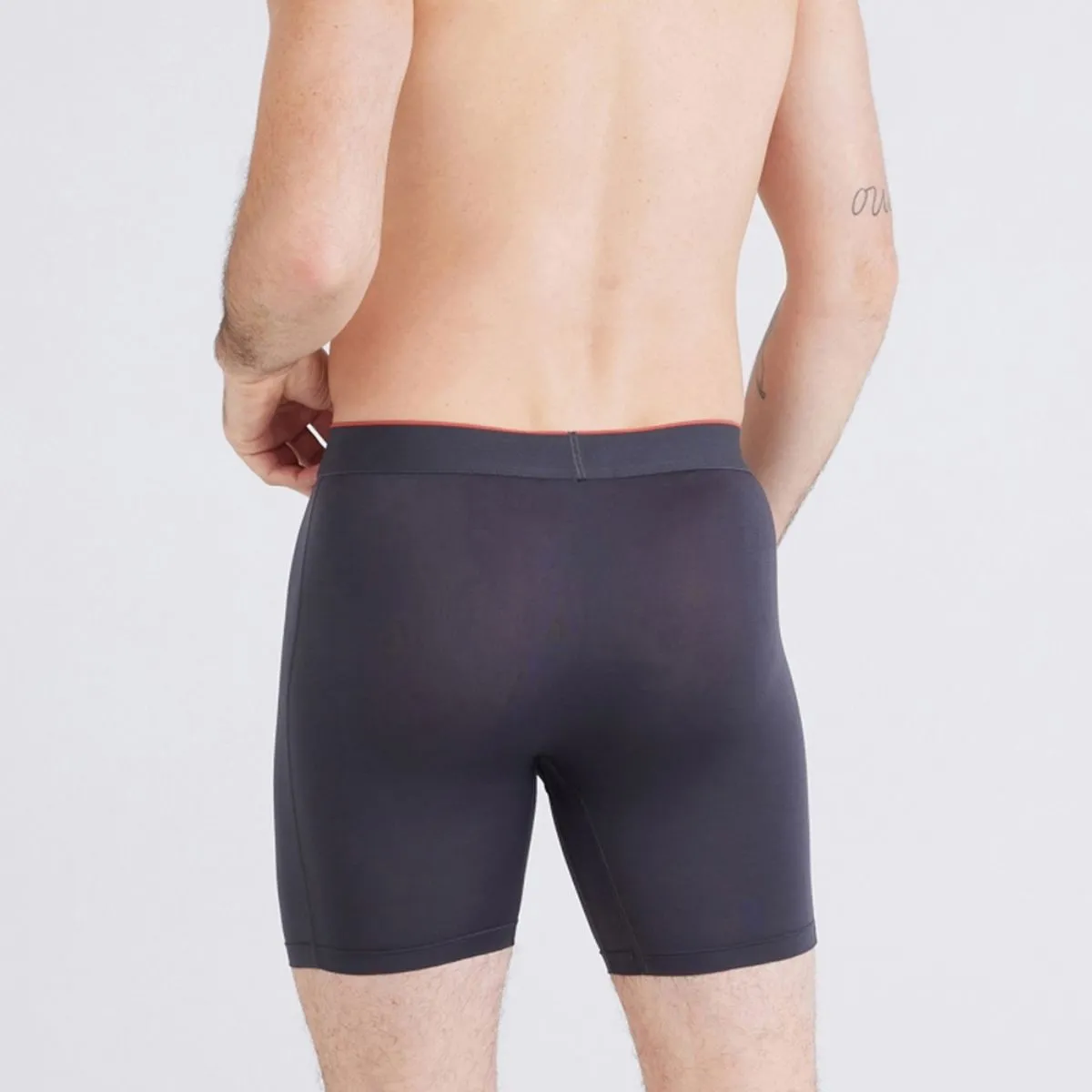 SAXX Boxershorts Multi-Sport Mesh - 2-pack- Hydro Blue / Faded Black