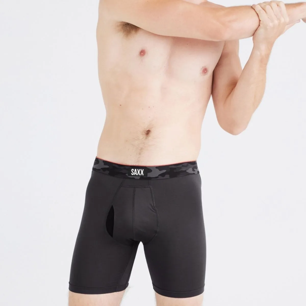 SAXX Boxershorts Multi-Sport Mesh - 2-pack- Remote Camo / Black