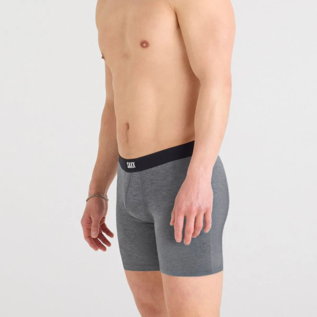 SAXX Boxershorts Vibe Xtra Soft Comfort - 3-pack - Zwart / Grijs / Navy