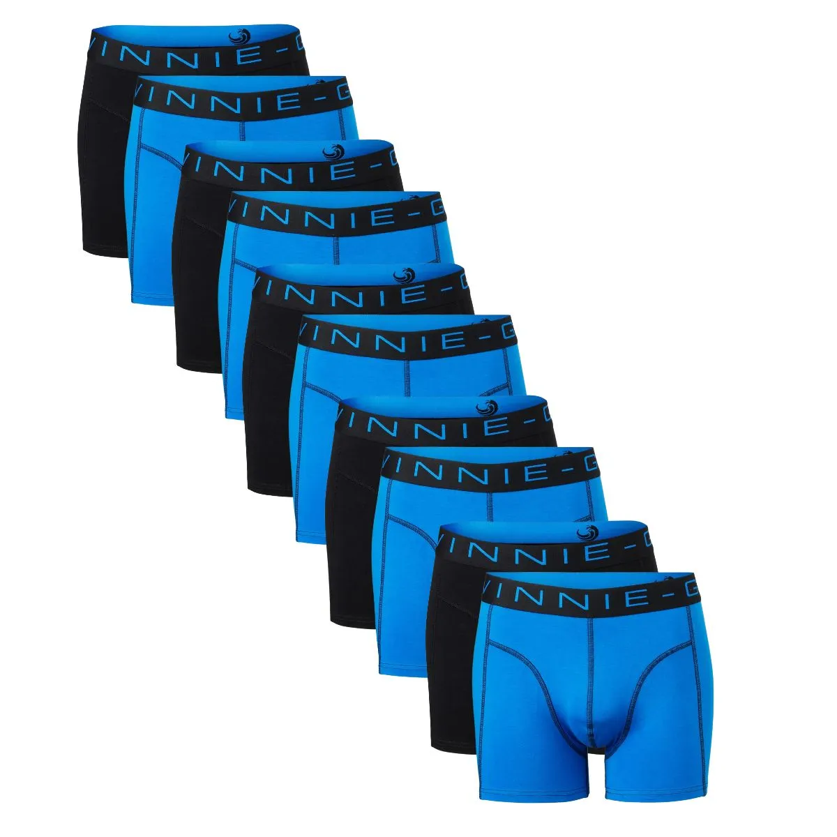 Vinnie-G Boxershorts 10-pack Blue / Black