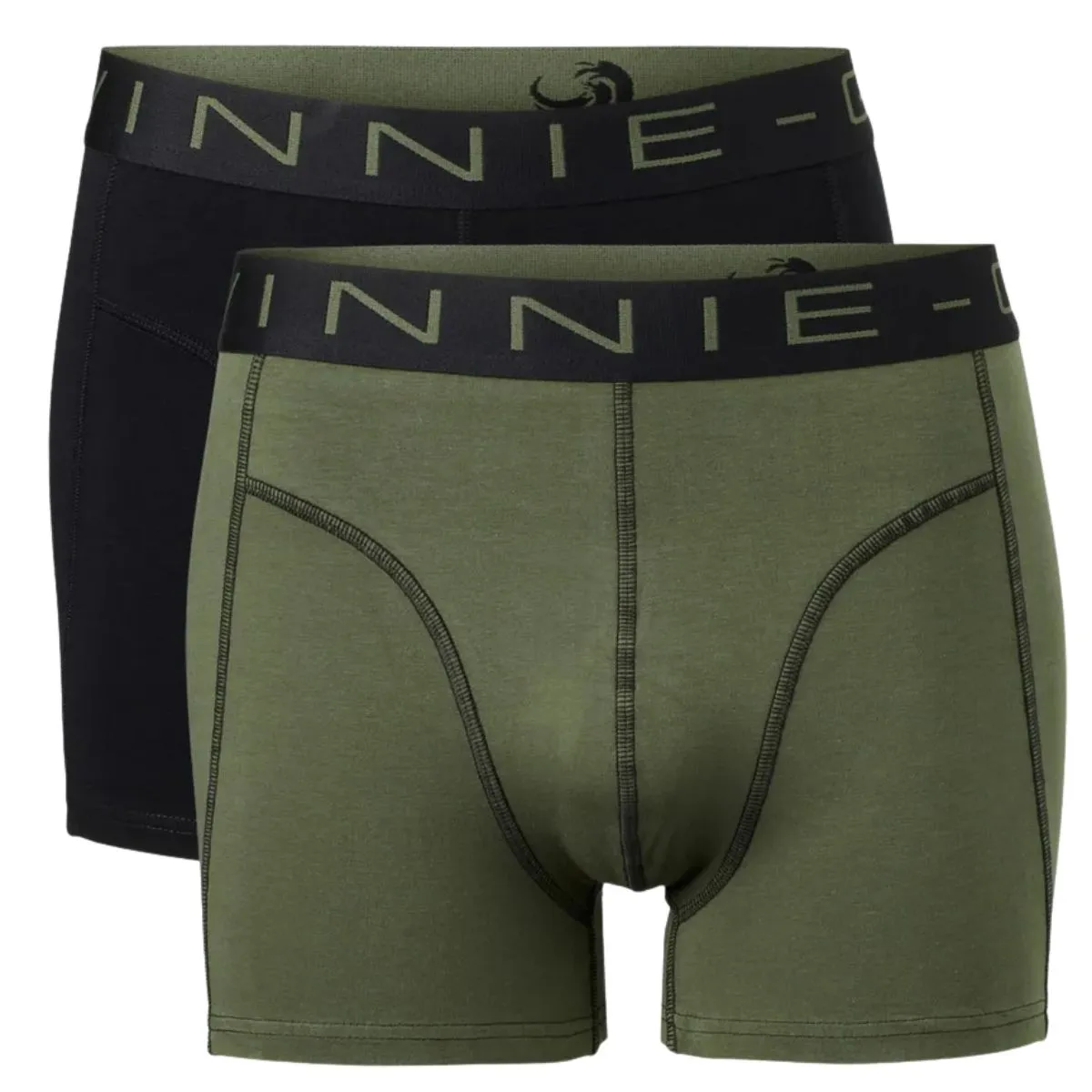 Vinnie-G Boxershorts 8-pack Black / Forest Green