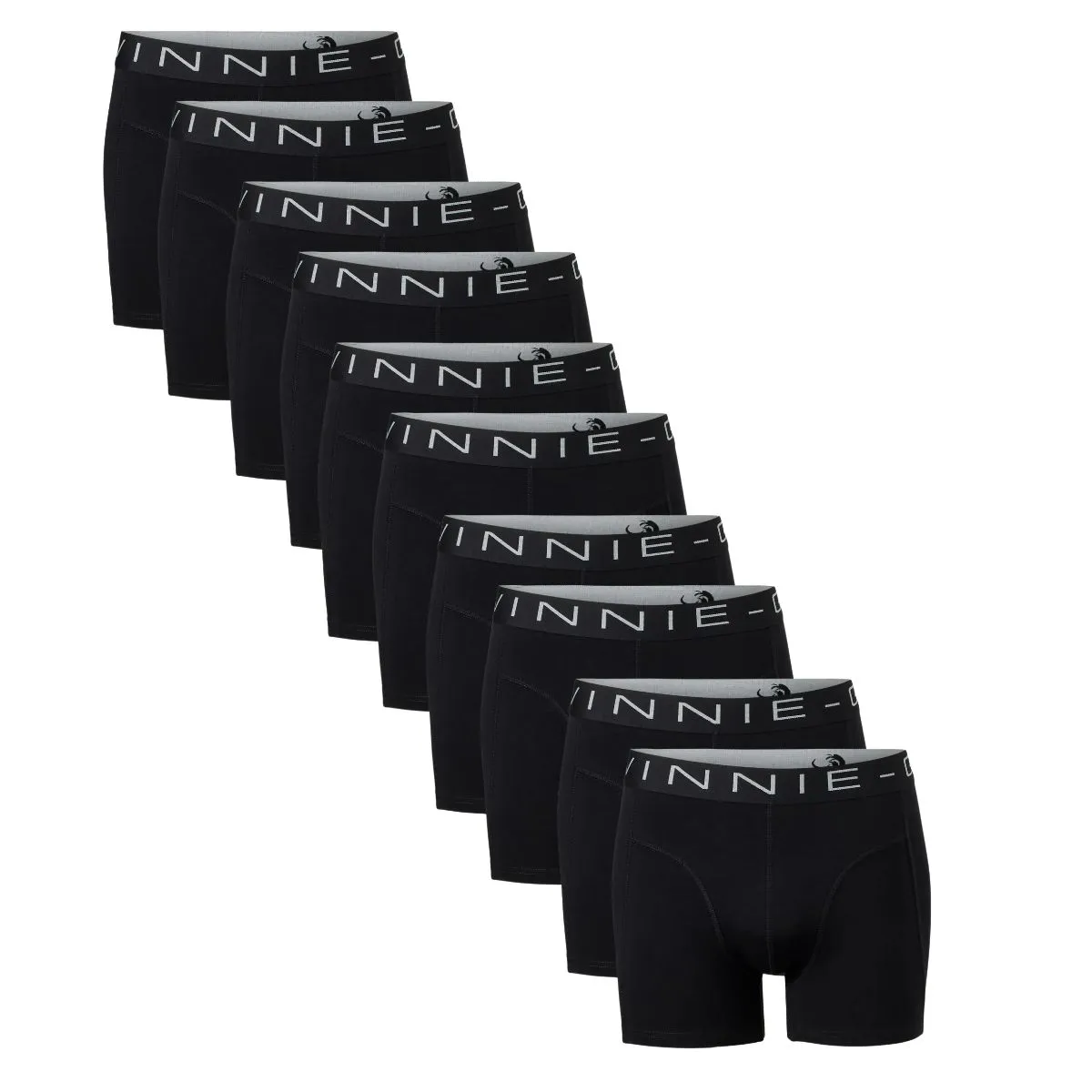 Vinnie-G Boxershorts 10-pack Black/Black