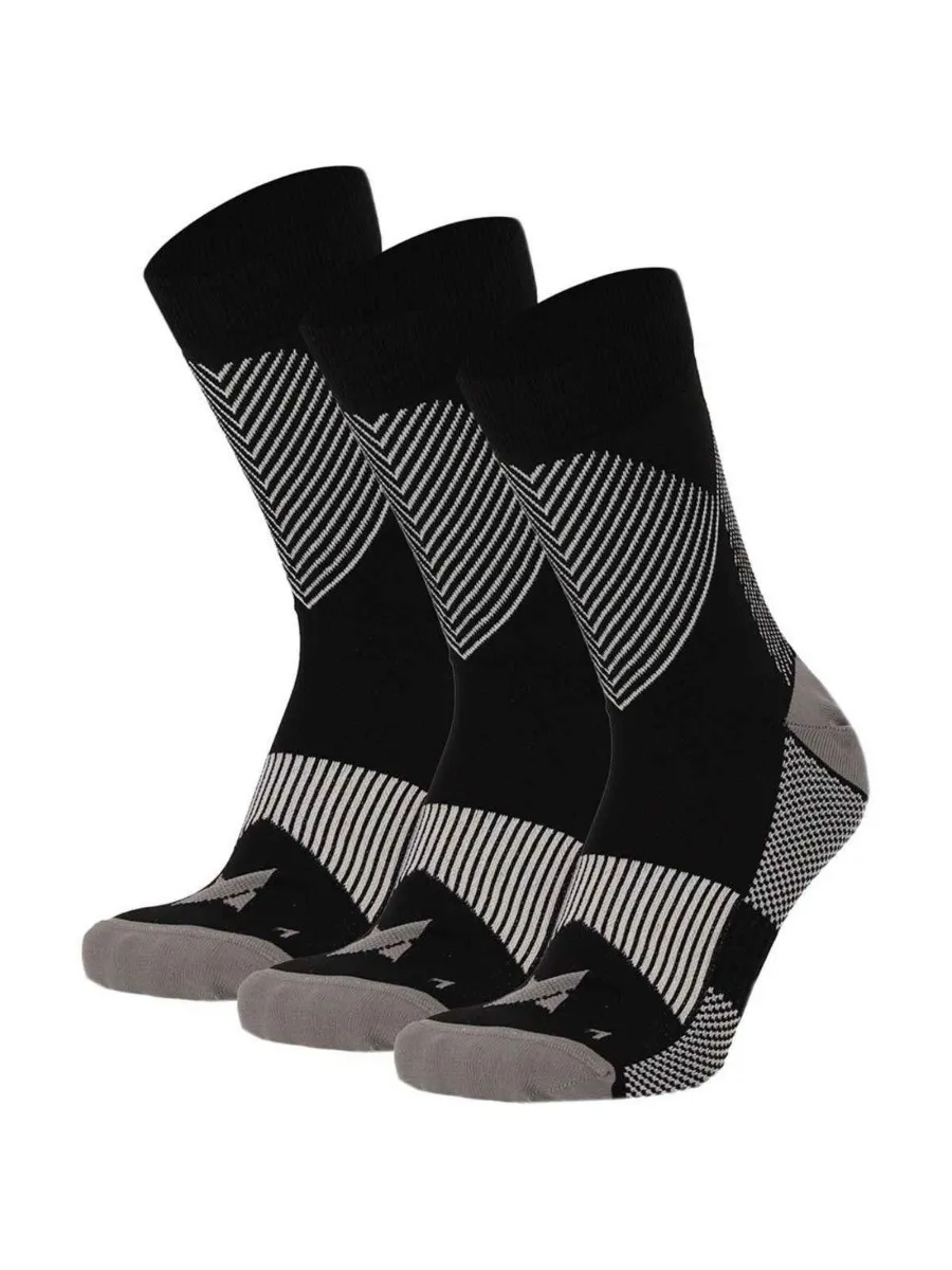 Xtreme Compressiesokken Quarter 6-pack Multi Black