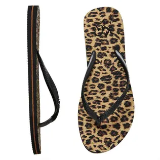 XQ Teenslippers Dames Panter Print 