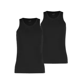 Puma Basic Tank Top Heren 2-pack Zwart