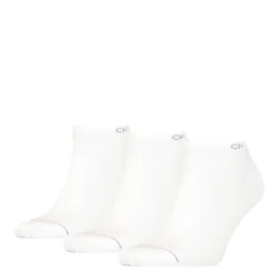 Calvin Klein Heren Sneakersokken 3-pack Wit