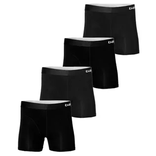 Apollo Boxershorts Heren Bamboo Basic Zwart 4-pack