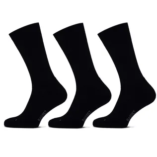 Basset Merinowollen Sokken Casual 3-pack Marine