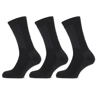 Basset Thermosokken Merinowol 3-pack Zwart