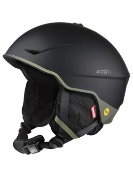 Cairn Skihelm Rise MIPS® Mat Black Khaki