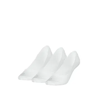 Calvin Klein Footies Dames Low Cut 3-pack Wit