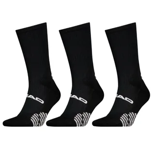 HEAD Padel Sokken Crew 3-pack Zwart