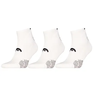 HEAD Padel Sokken Quarter 3-pack Wit