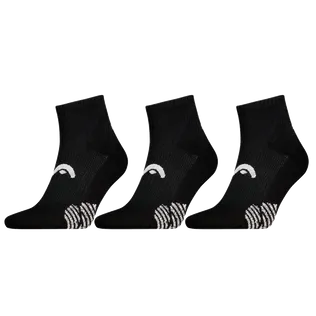 HEAD Padel Sokken Quarter 3-pack Zwart
