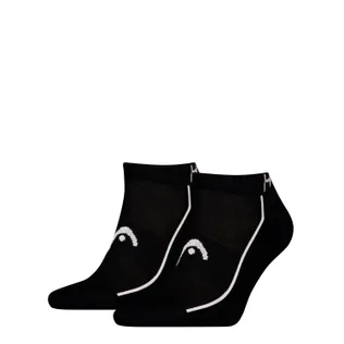 HEAD Sneakersokken Performance 2-pack Zwart