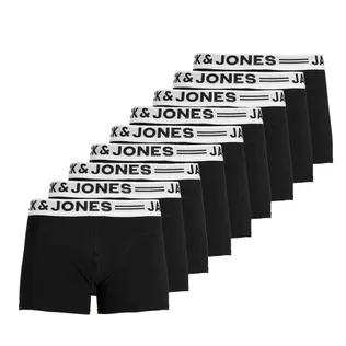 Jack & Jones Boxershorts SENSE Trunks 9-pack Zwart