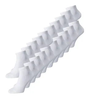Jack & Jones Sneakersokken Heren JACDONGO 20-pack Wit