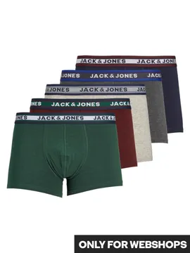 Jack & Jones Boxershorts JACOLIVER Trunks 5-pack Multicolor
