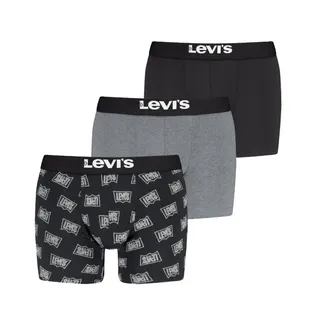 Levi's Boxershorts Giftbox 3-pack Black / Grey