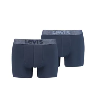 Levi's Boxershorts Melange WB Organic Cotton 2-pack Mood Indigo