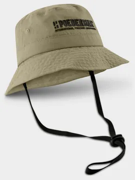 Poederbaas Bucket Hat Performance Khaki