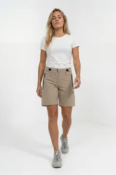 Poederbaas Outdoor Korte Broek Unisex SOLX Short Vintage Khaki