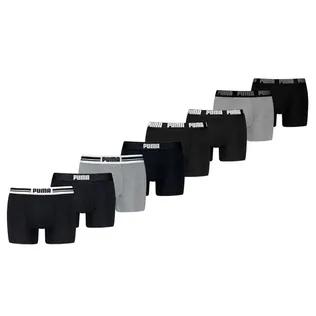 Puma Boxershorts 8-pack Black/Grey