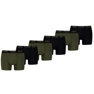 Puma Boxershorts Everyday Basic 6-pack Forest Night Tonal