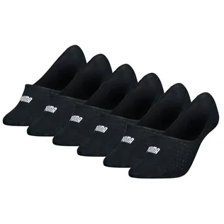 Puma Footies Dames Mesh 6-pack Zwart