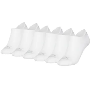 Puma Sneakersokken Dames Cushioned 6-pack Wit