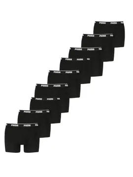 Puma Boxershorts Everyday 9-pack Black / Black