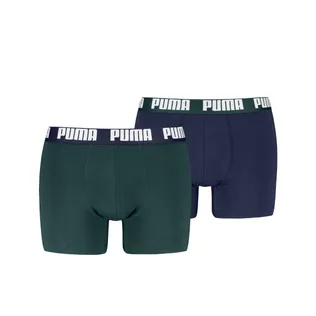 Puma Boxershorts Everyday Basic 2-pack Green / Navy