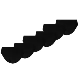 Puma Dames Briefs Invisible Cotton 6-pack Zwart