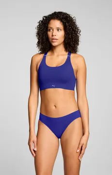 Puma Dames Sporttop 3D Knit Blauw