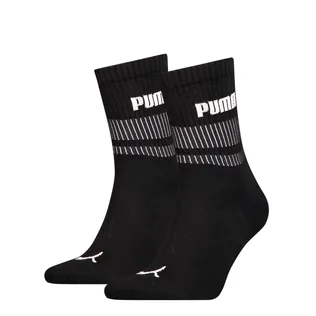 Puma Short Crew Sokken New Heritage 2-pack Black Combo