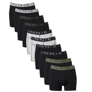 Vinnie-G Boxershorts Voordeelpakket 10-pack Black / Forest Green / Grey