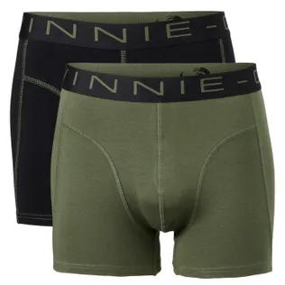 Vinnie-G Boxershorts 2-pack Black / Forest Stitches