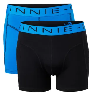 Vinnie-G Boxershorts 2-pack Black/Blue Combo