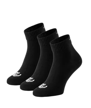 Vinnie-G Quartersokken 3-pack Zwart