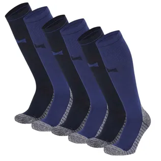 Xtreme Compressie Sokken Hardlopen 6-pack Multi Blue