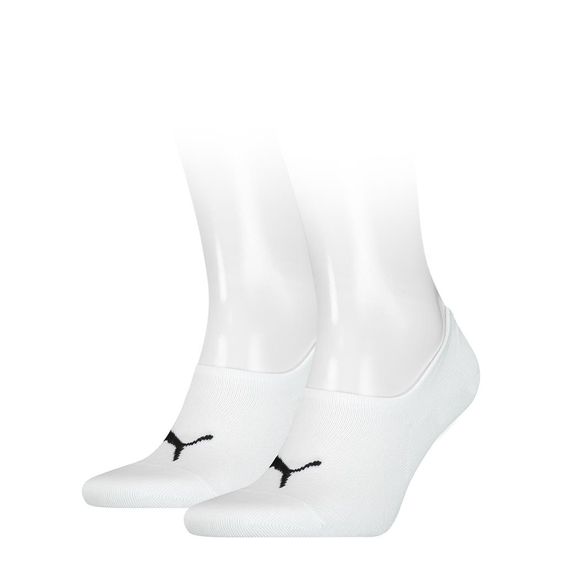 Puma Footies High Cut 2-pack Unisex Wit