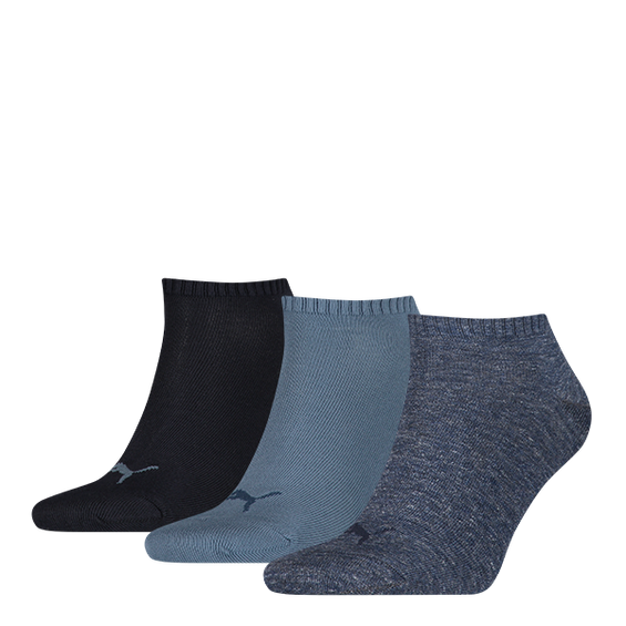 Puma Sneakersokken 3-pack Denim
