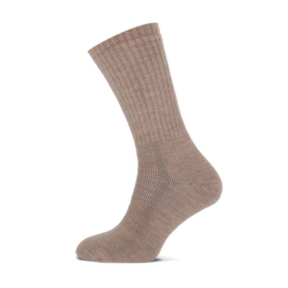 Basset Merinowollen Sokken Comfort Beige