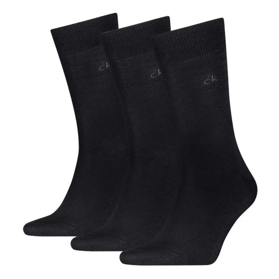 Calvin Klein Sokken Heren Classic 3-pack Zwart