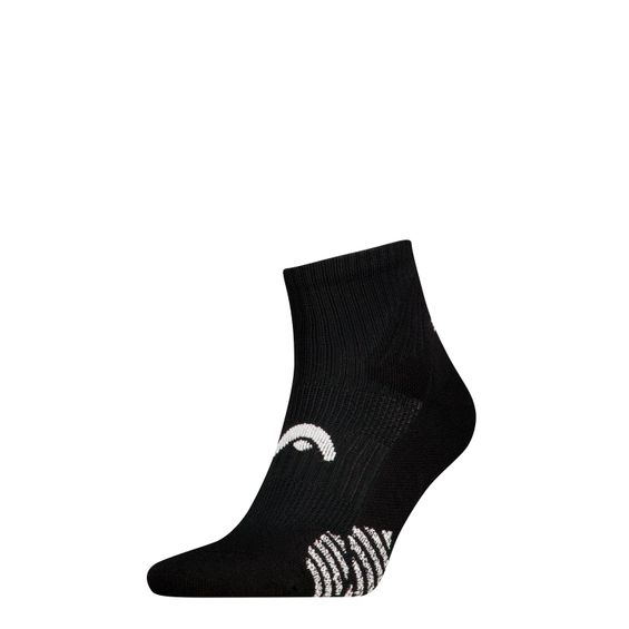 HEAD Padel Sokken Quarter 1-pack Zwart