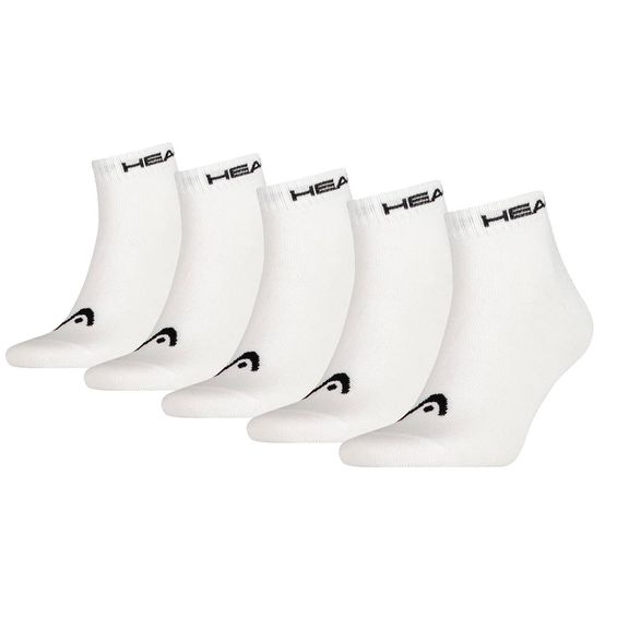 Head Sokken Quarter 5-pack Wit