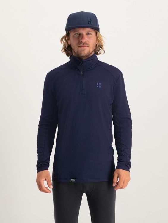 Poederbaas Midlayer Pully Heren Four Seasons Lightweight Navy